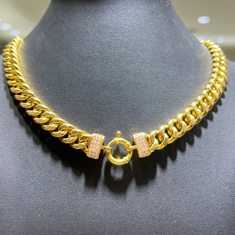 21KT MAIMI CUBAN LINK