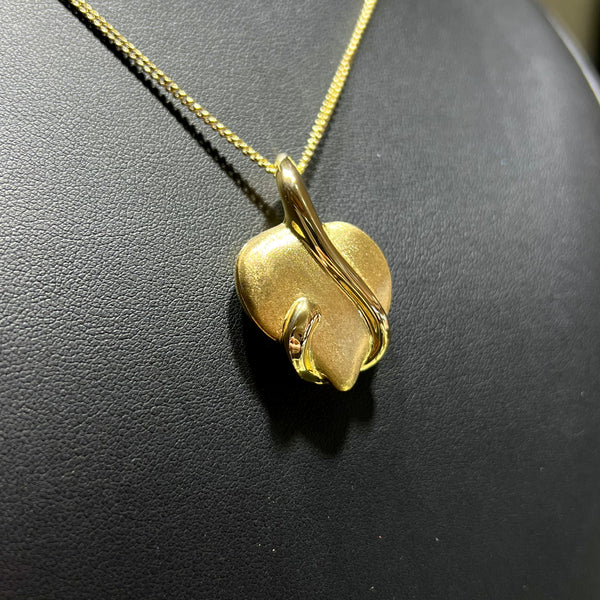 18KT HEART NECKLACE