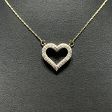 DIAMOND HEART NECKLACE