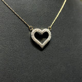 DIAMOND HEART NECKLACE