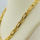 Gold PaperClip Necklace