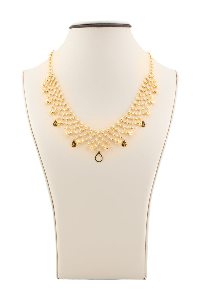 Gold Necklace Set