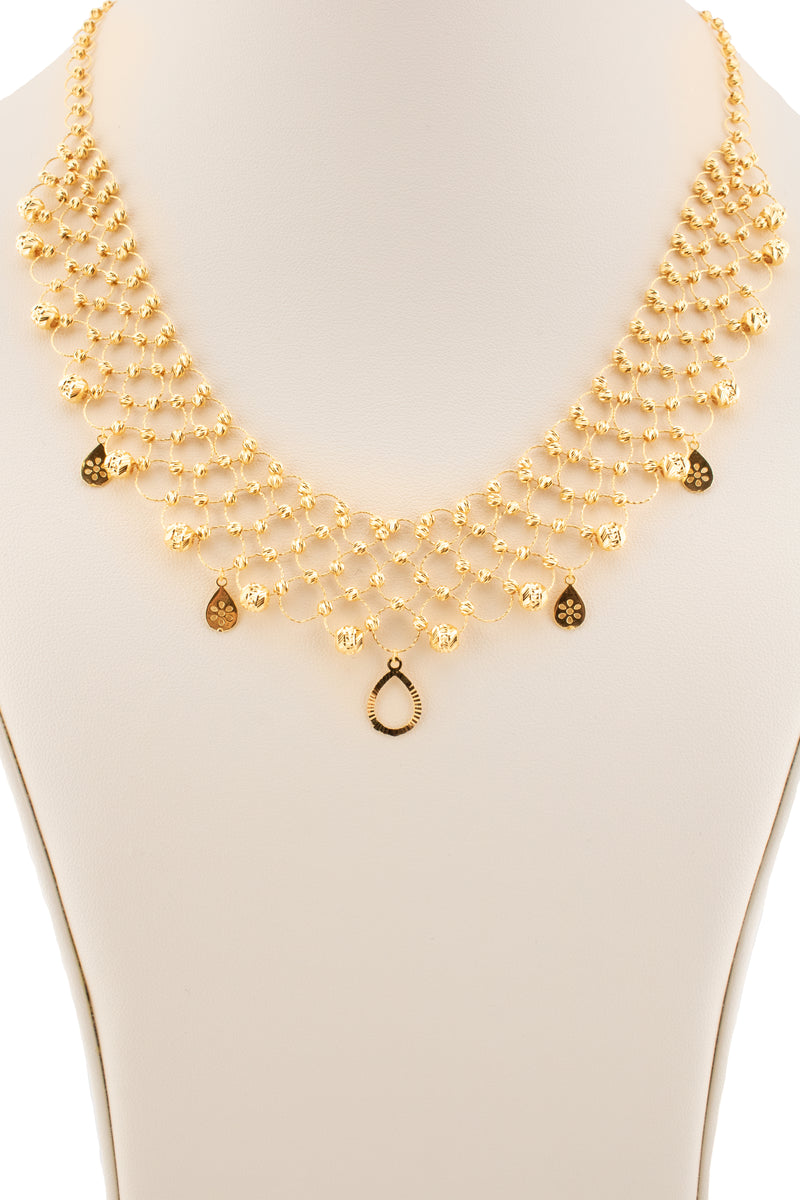 Gold Necklace Set