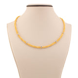 Woven Gold Necklace Set