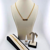 Gold Necklace Set